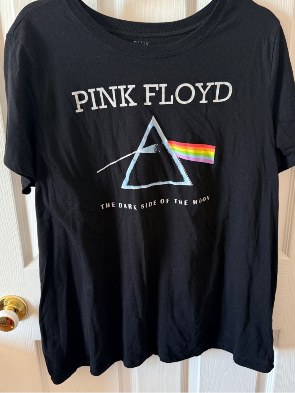 torrid Black Pink Floyd "The Dark Side of the Moon" Short Sleeve Tee